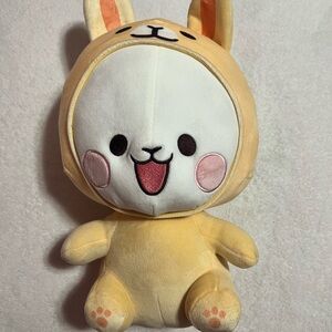 Cute Yellow Bunny Plush Toy